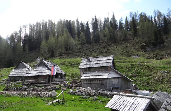 Bregarjevo zavetišče na planini Viševnik