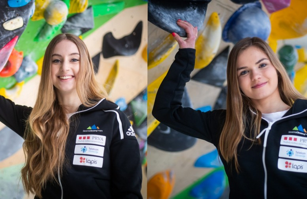 Urška Repušič evropska prvakinja, Vita Lukan podprvakinja v balvanskem plezanju